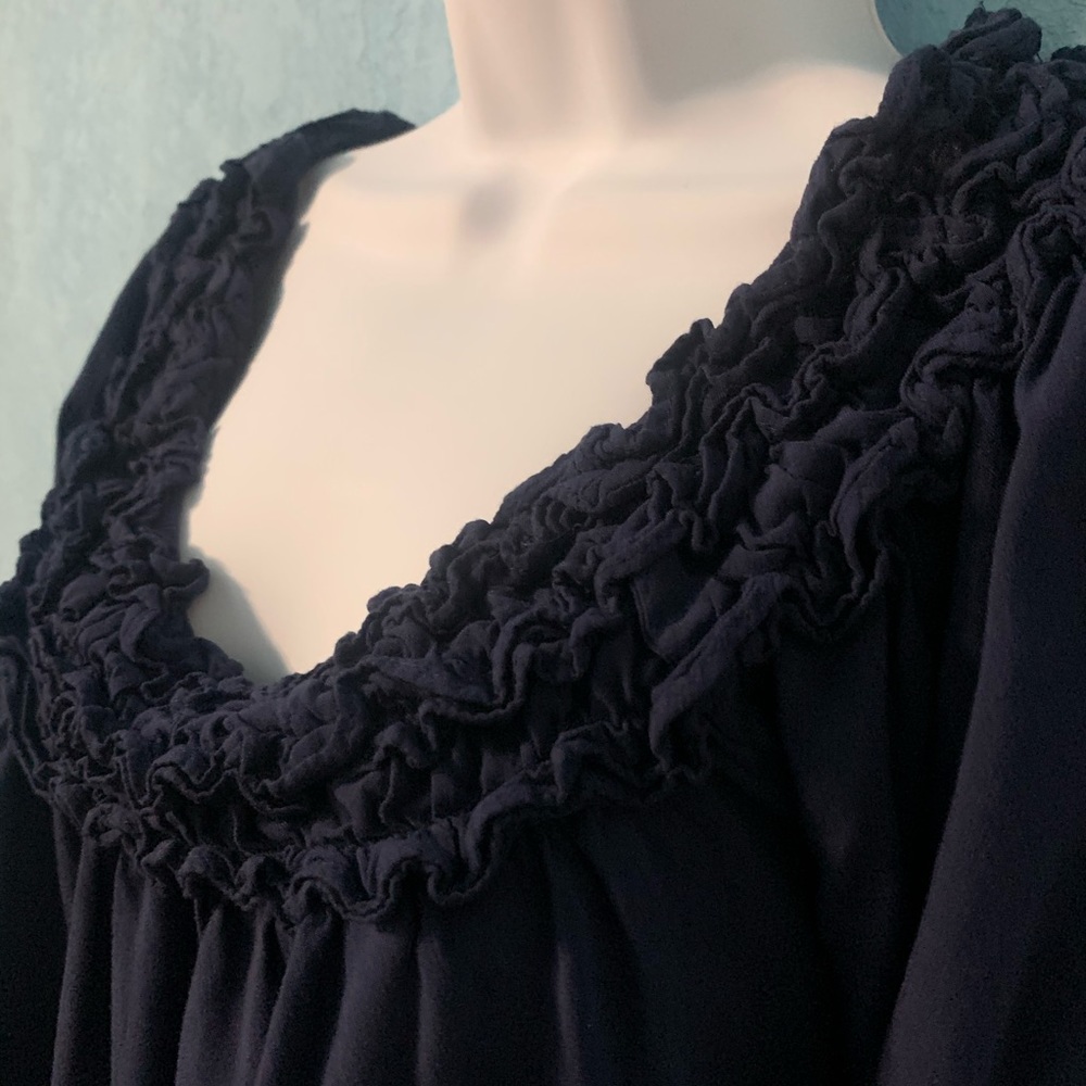 She & Sky Blue Blouse - Picture 4 of 9